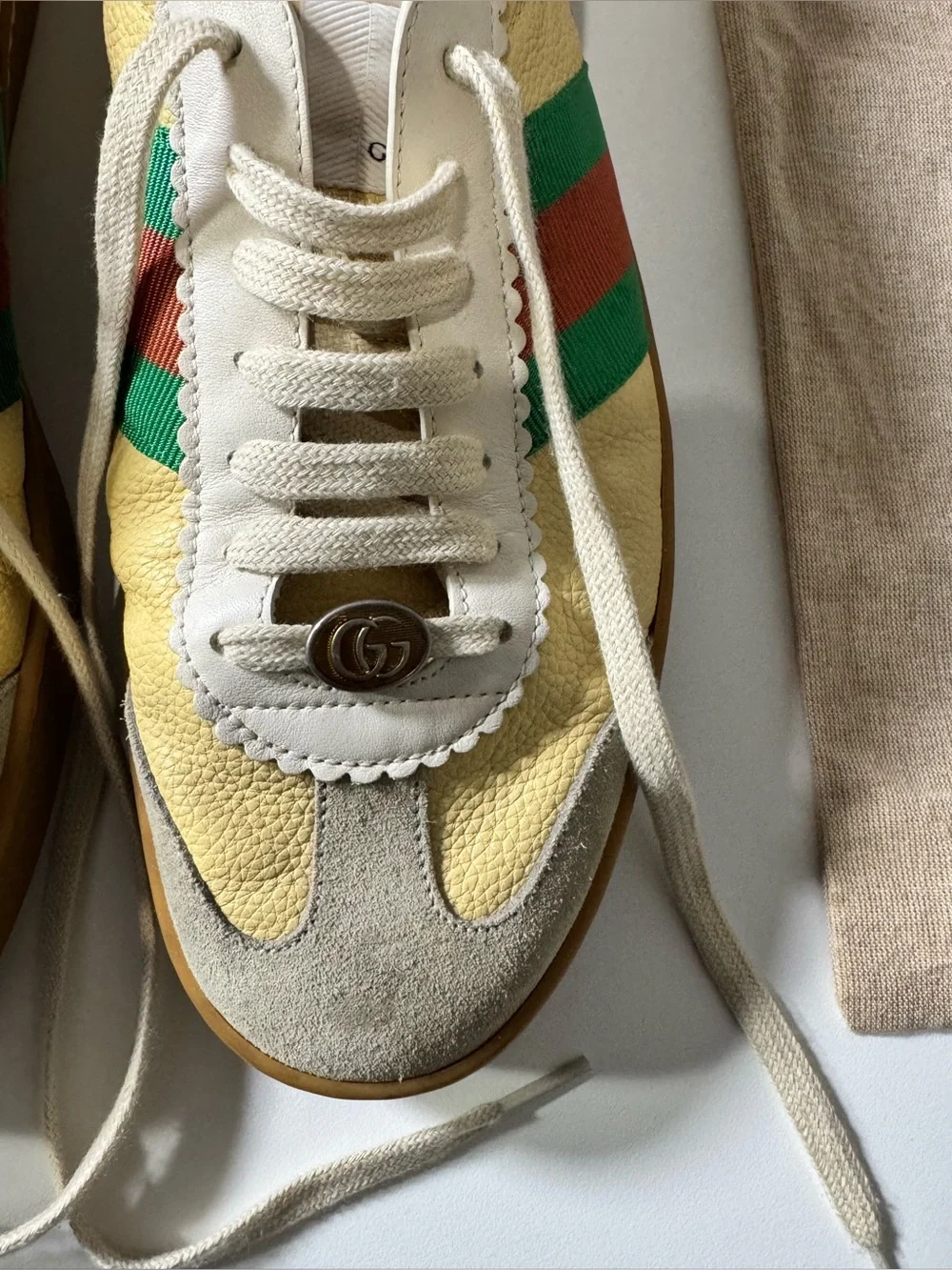 Gucci G74 Web Low Sneakers